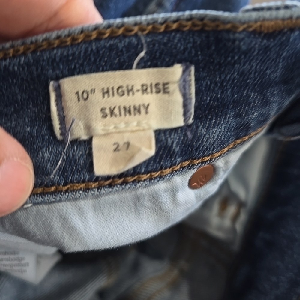 Women's Blue Denim Jeans - Picture 3 of 12